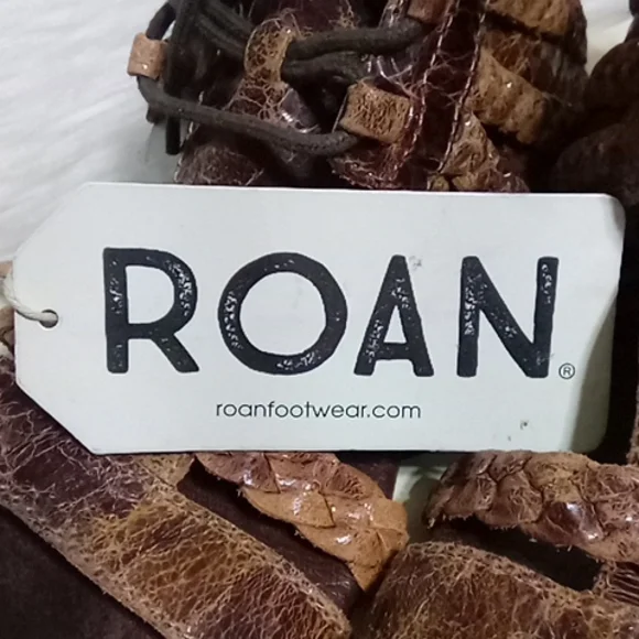 NWT Roan By Bed Stu Women's Sz.5W Leather Poppy Gladiator Sandals (X9 CRATE) - Picture 7 of 11